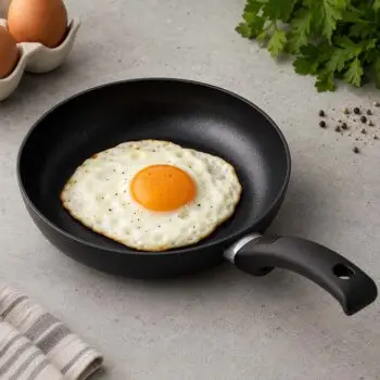 Egg Pan Medium Non Stick Highly Thick Imported Product
